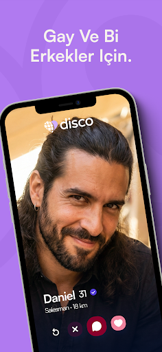 Disco: Gay Chat & Dating ekran görüntüsü