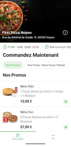 First Pizza Noyon ekran görüntüsü
