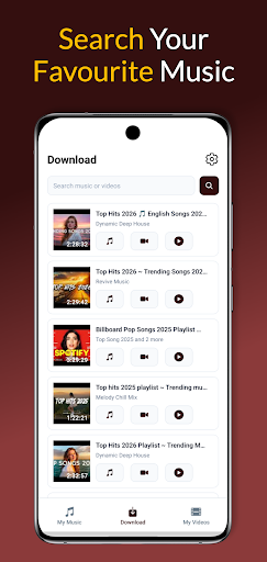 MP3 İndir ekran görüntüsü