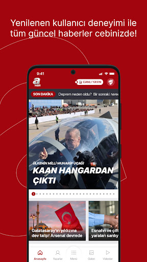 A HABER ekran görüntüsü