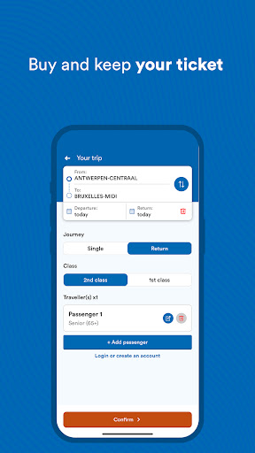 SNCB/NMBS: Timetable & tickets ekran görüntüsü