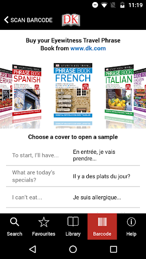 DK Eyewitness Phrase Book Audi ekran görüntüsü