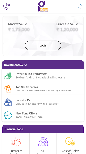 Param Investments ekran görüntüsü