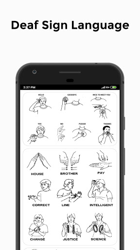 Deaf Sign Language ekran görüntüsü