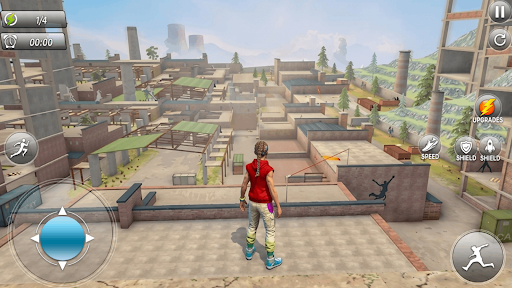 Only Up Sky Rooftop Parkour 3D ekran görüntüsü