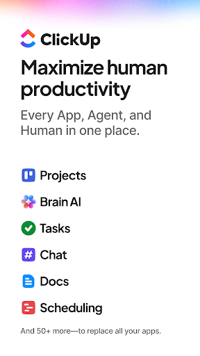 ClickUp: Tasks, Chat, Docs, AI ekran görüntüsü