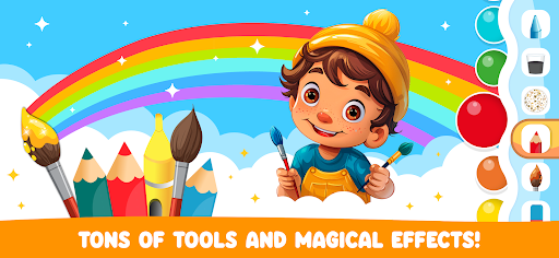 Kids Drawing Games & Coloring ekran görüntüsü