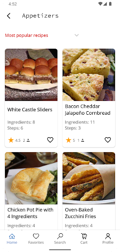 Recipe Book ekran görüntüsü