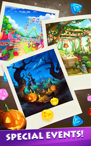 Gummy Drop! Match 3 & Travel ekran görüntüsü