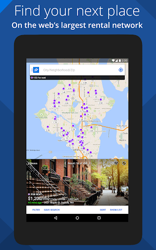Apartments & Rentals - Zillow ekran görüntüsü
