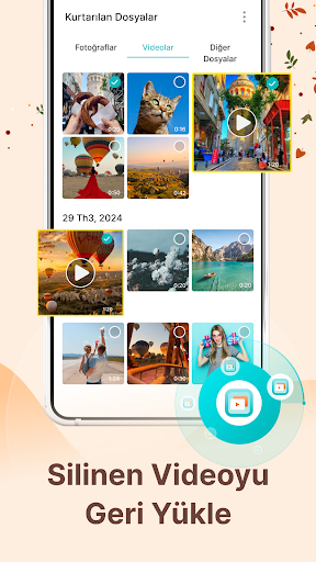 Dosya Kurtarma Fotoğraf, Video ekran görüntüsü