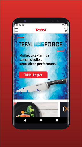 Tefal ekran görüntüsü