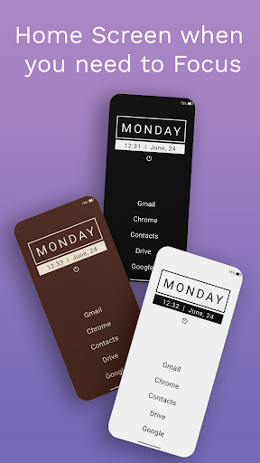 Focus Home Screen - Launcher ekran görüntüsü