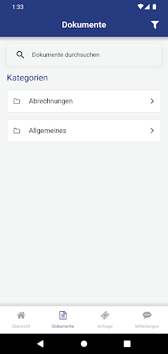 Kundenportal WAG-SZ ekran görüntüsü