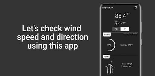 Wind Speed Meter Air Direction ekran görüntüsü