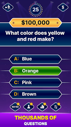 Millionaire Quiz: Trivia Games ekran görüntüsü