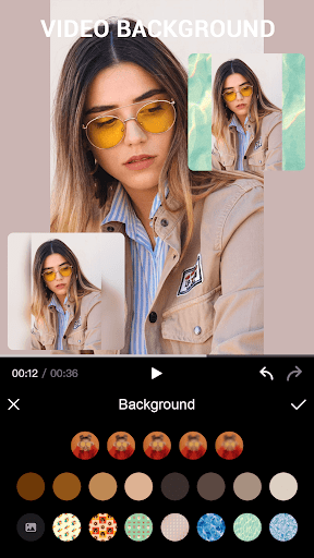 Square Video Blur Video Editor ekran görüntüsü