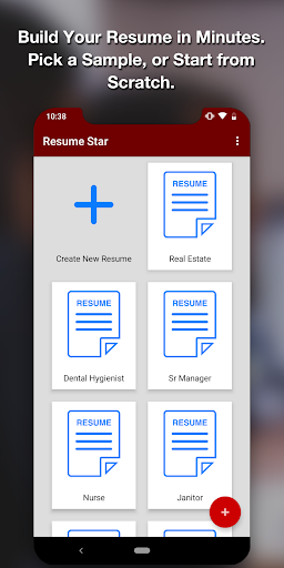 Resume Star - PDF CV Maker App ekran görüntüsü
