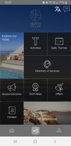 North Santorini A Luxury Hotel ekran görüntüsü
