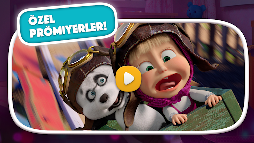 Maşa ile Koca Ayı Sohbet Oyun ekran görüntüsü