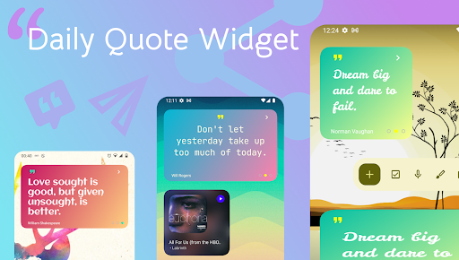 Daily Quotes Widget And Status ekran görüntüsü