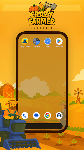 Crazy Farmer Launcher ekran görüntüsü