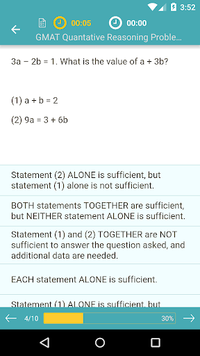 GMAT: Practice,Prep,Flashcards ekran görüntüsü