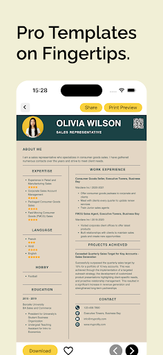 Ai Resume - Smart CV maker ekran görüntüsü