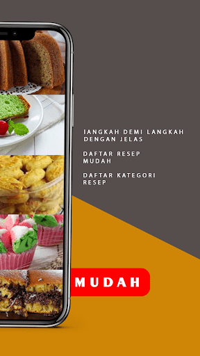 Resep Kue Offline Lengkap ekran görüntüsü