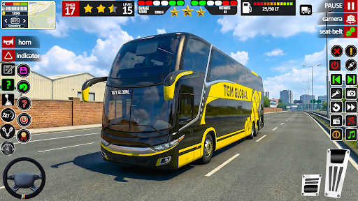 Bus Game Simulator: Coach Bus ekran görüntüsü