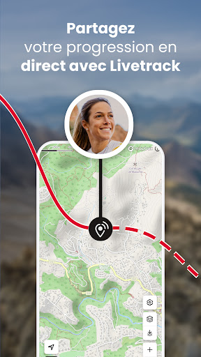 OpenRunner : cartes vélo rando ekran görüntüsü