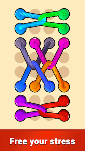 Tangle Rope 3D: Sorting Puzzle ekran görüntüsü