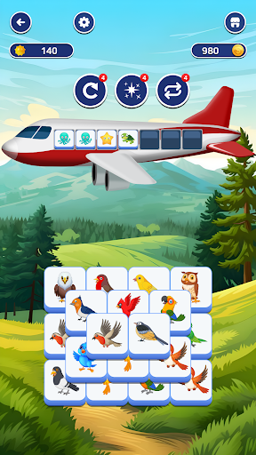 Birds Tile Match Adventure ekran görüntüsü
