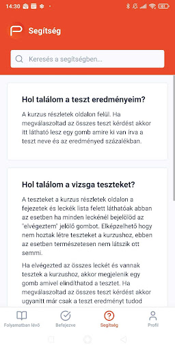 P-Learning ekran görüntüsü