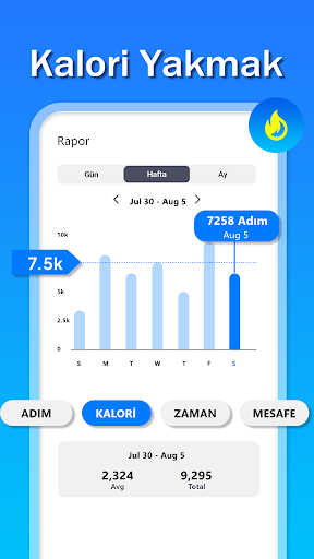 Contador de Pasos - Podómetro ekran görüntüsü