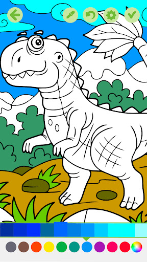 Dino Coloring ekran görüntüsü