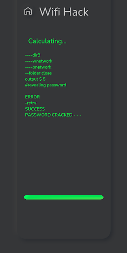 Wifi Hack Simulator Prank ekran görüntüsü