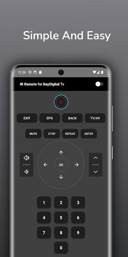 Remote for Bay Digital tv ekran görüntüsü
