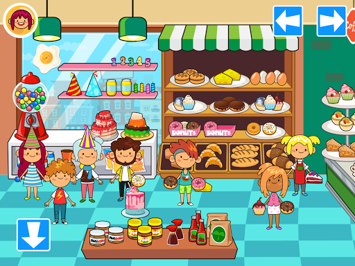 My Pretend Grocery Store Games ekran görüntüsü
