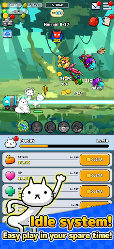 PreCats! RPG Tembel Kedi ekran görüntüsü