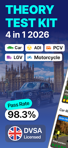 Driving Theory Test Kit 4 in 1 ekran görüntüsü