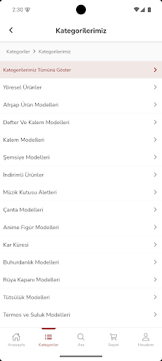 Keskin Hediyelik ekran görüntüsü