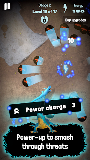 Electric Blue: Gecko dash! ekran görüntüsü