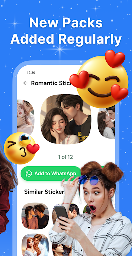 WASticker.ly Aşk Çıkartmaları ekran görüntüsü