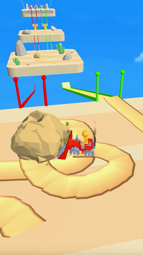 Bulldozer Race ekran görüntüsü