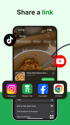 Recipe One: Recipe Keeper ekran görüntüsü