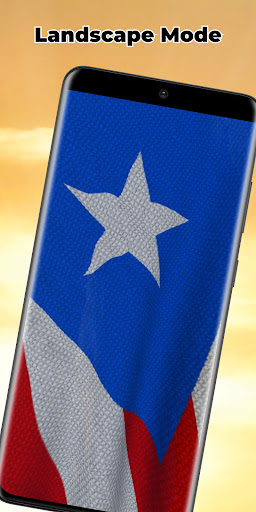 Puerto Rico Flag Live Wall ekran görüntüsü