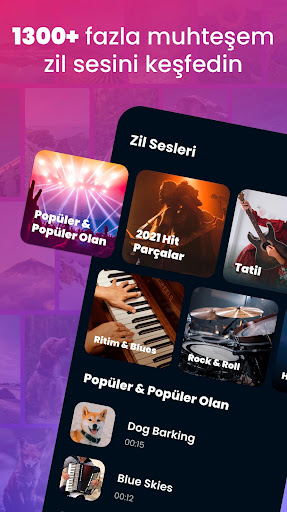 Telefon zil Sesleri: Müzik ekran görüntüsü