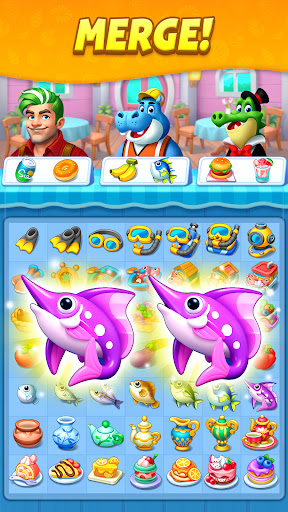 Merge Ocean - Story & Cooking ekran görüntüsü