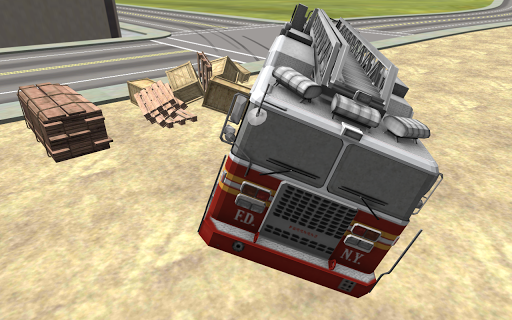 Fire Truck Driving 3D ekran görüntüsü